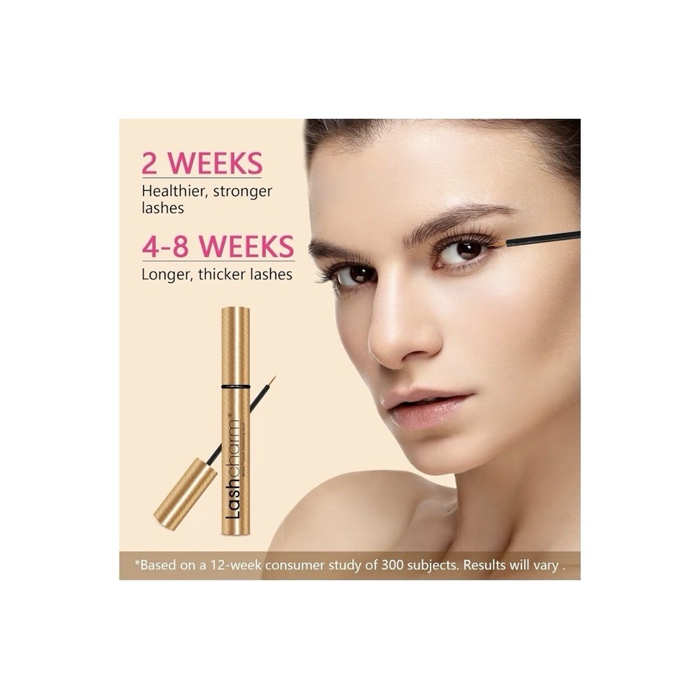Lashcharm Eyelash Conditioning Serum Visbley Longer Thicker Lashes 6month Supply - Picture 2 of 13